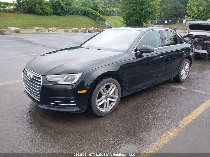 Vin: wauanaf45hn022982, lot: 3065999, audi a4 2.0t komfort 20172