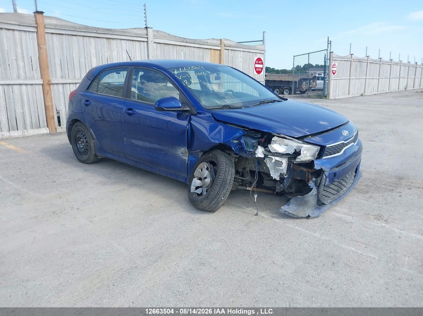 2018 Kia Rio Lx/Lx+, Удар спереди, IAAI, VIN 3KPA25AB5JE122048