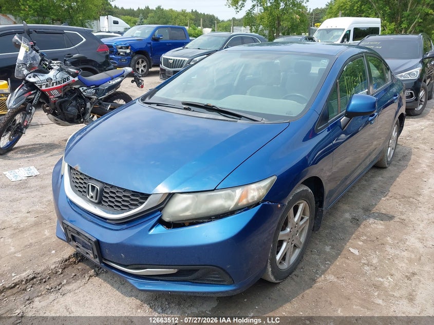 Vin: 2hgfb2e46dh011566, lot: 3066008, honda civic 20132