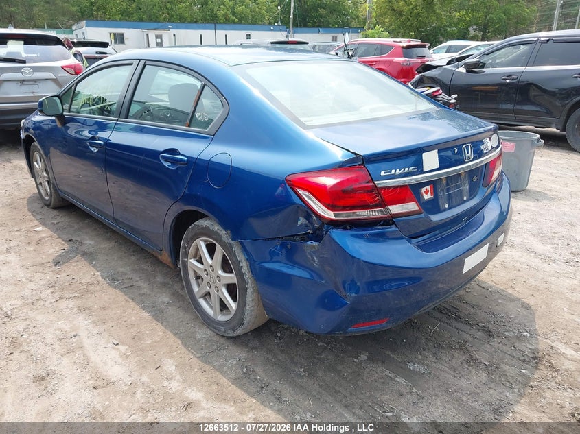 Vin: 2hgfb2e46dh011566, lot: 3066008, honda civic 20133