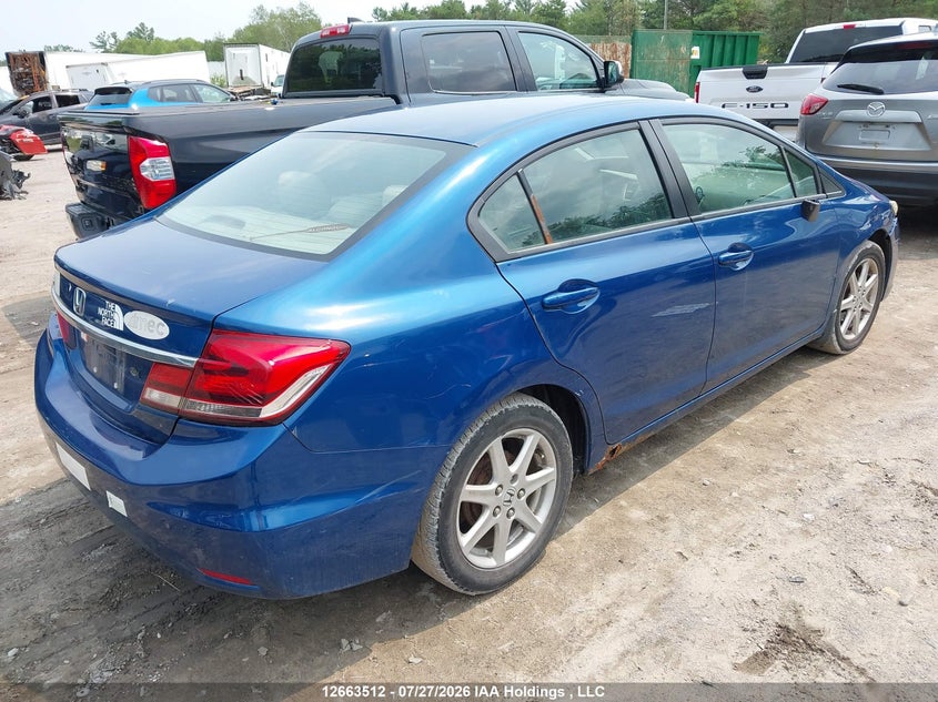 Vin: 2hgfb2e46dh011566, lot: 3066008, honda civic 20134
