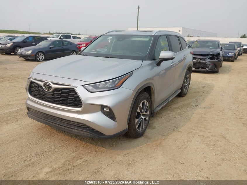 Vin: 5tdkdrbhxps000356, lot: 3066012, toyota highlander xle 20232