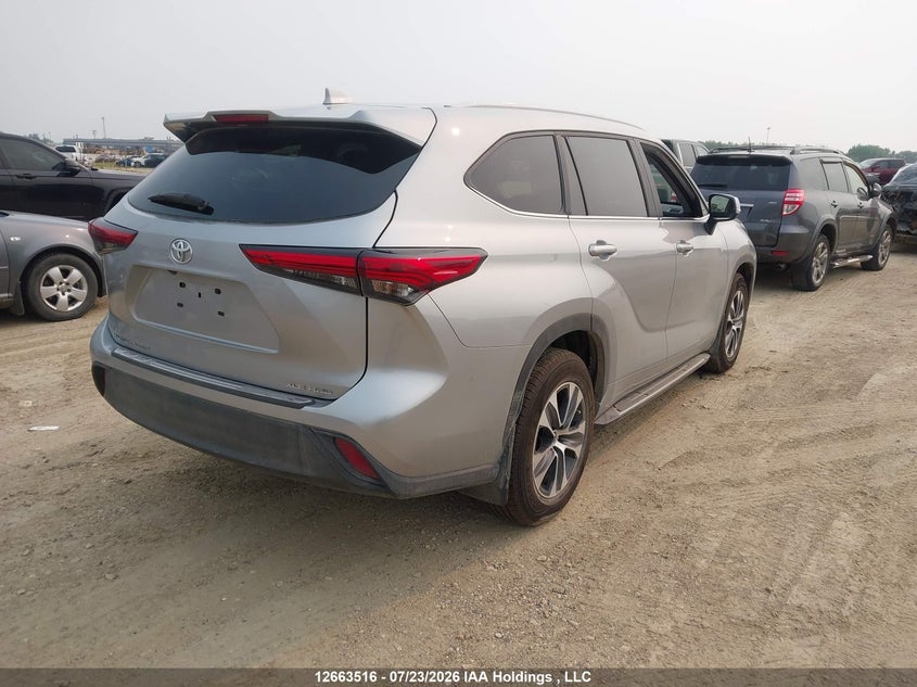 Vin: 5tdkdrbhxps000356, lot: 3066012, toyota highlander xle 20234