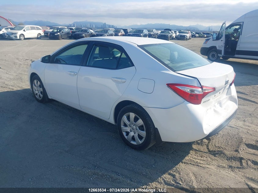 Vin: 2t1burhe8ec193173, lot: 3066030, toyota corolla l/le/le pls/prm/s/s pls 20143