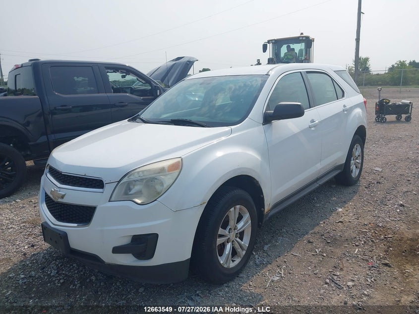 2011 Chevrolet Equinox, Удар ззаду, IAAI, VIN 2CNFLCEC9B6343918 — фото 2