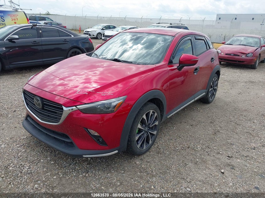 2019 Mazda CX-3, Затопление, IAAI, VIN JM1DKFD70K1455725 — фото 2