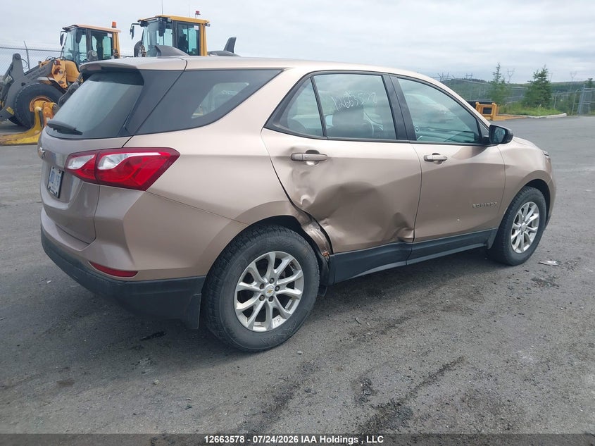Vin: 2gnaxhev5k6169015, lot: 3066074, chevrolet equinox ls 20194