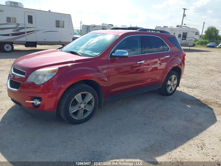 2014 Chevrolet Equinox, Удар сзади, IAAI, VIN 2GNFLGE30E6187016 — фото 2
