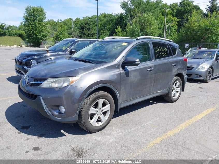 2014 Toyota RAV 4, Right Side, IAAI, VIN 2T3RFREV2EW224551 — photo 2