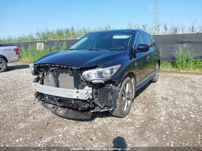 Vin: 5n1al0mm2ec553341, lot: 3066157, infiniti qx60 20142
