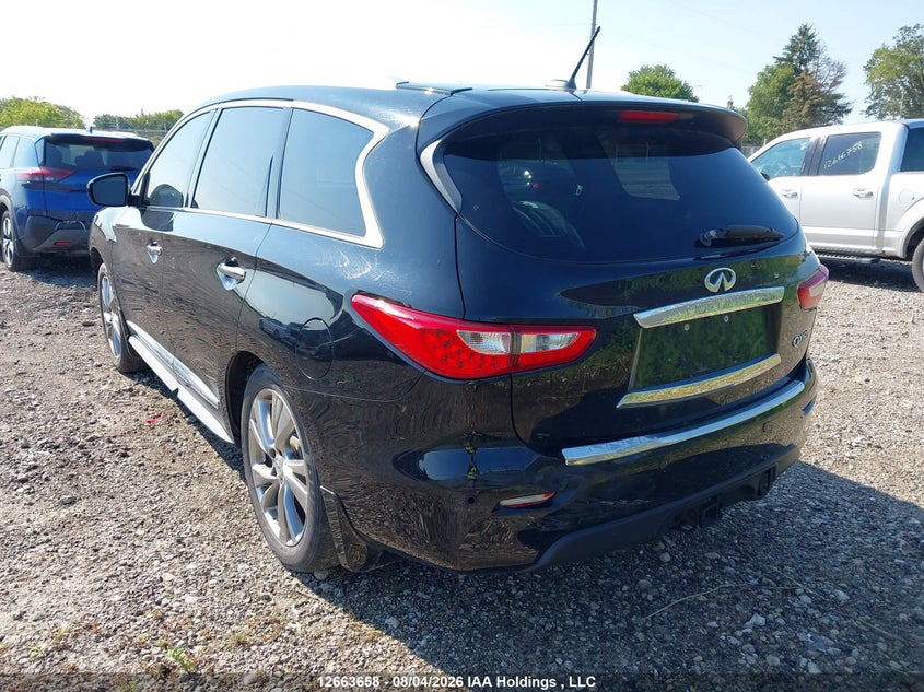Vin: 5n1al0mm2ec553341, lot: 3066157, infiniti qx60 20143