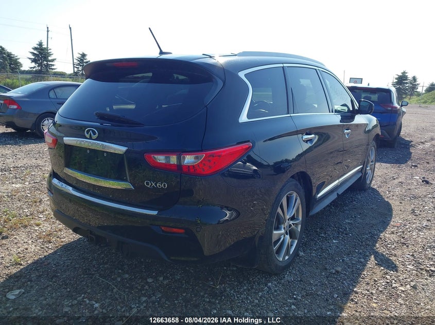 Vin: 5n1al0mm2ec553341, lot: 3066157, infiniti qx60 20144