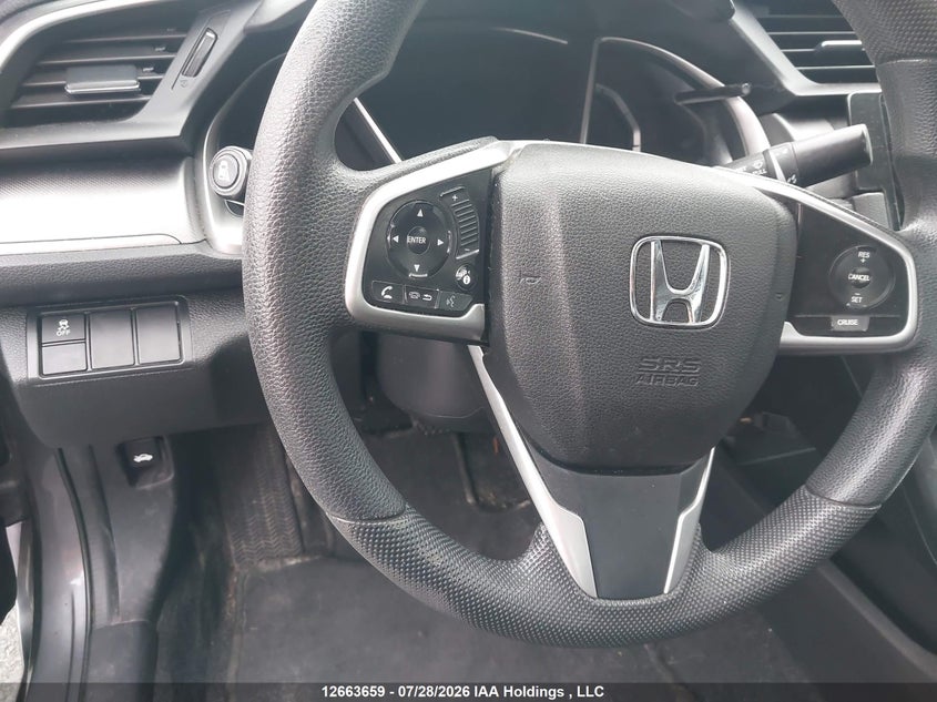 2016 HONDA CIVIC SEDAN 2.0L I-4 DOHC, VVT, REGULAR , 158HP