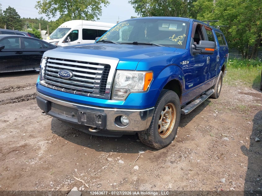 2012 Ford F-150, Благотворительность, IAAI, VIN 1FTFW1ETXCFB76332 — фото 2