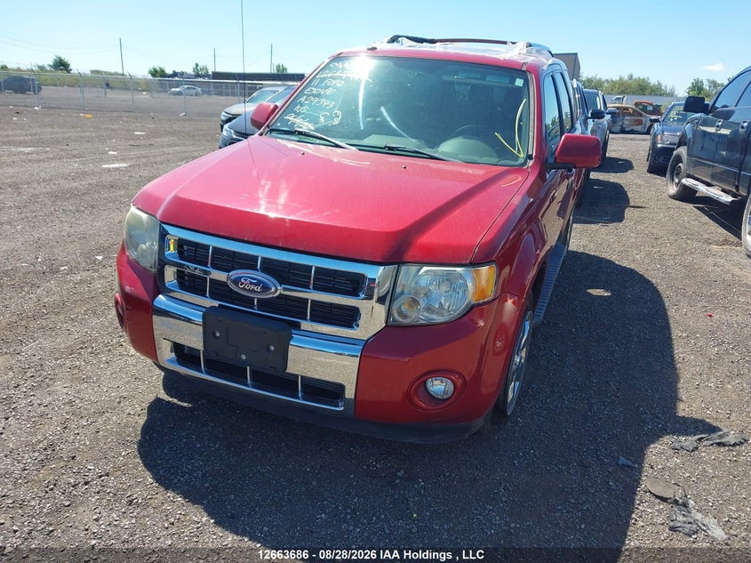 Vin: 1fmcu9egxbka29343, lot: 3066186, ford escape limited 20112
