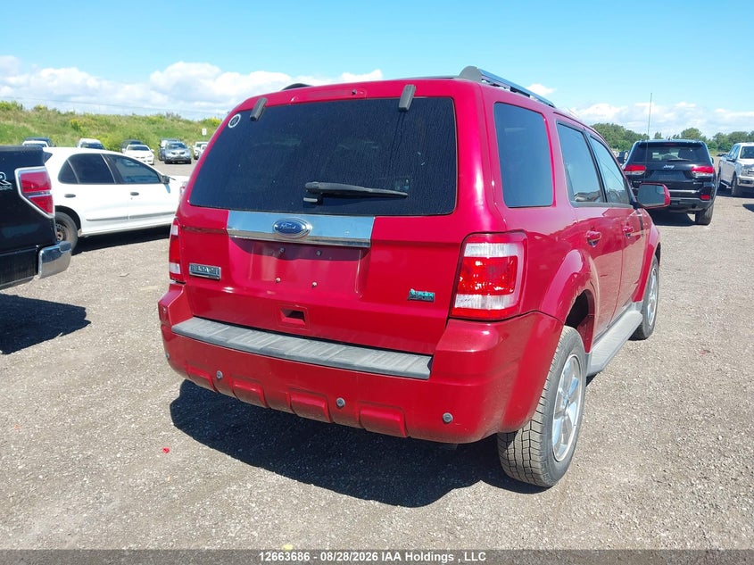 Vin: 1fmcu9egxbka29343, lot: 3066186, ford escape limited 20114