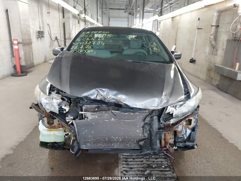 2014 HONDA CIVIC SEDAN 1.8L I-4 VVT, 143HP