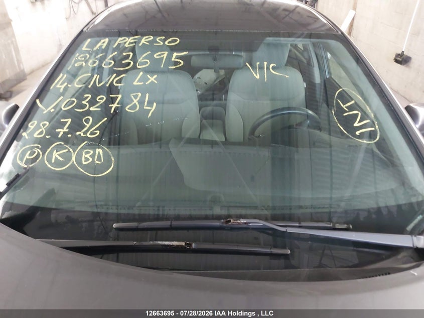 2014 HONDA CIVIC SEDAN 1.8L I-4 VVT, 143HP