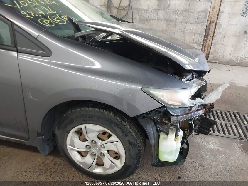 2014 HONDA CIVIC SEDAN 1.8L I-4 VVT, 143HP