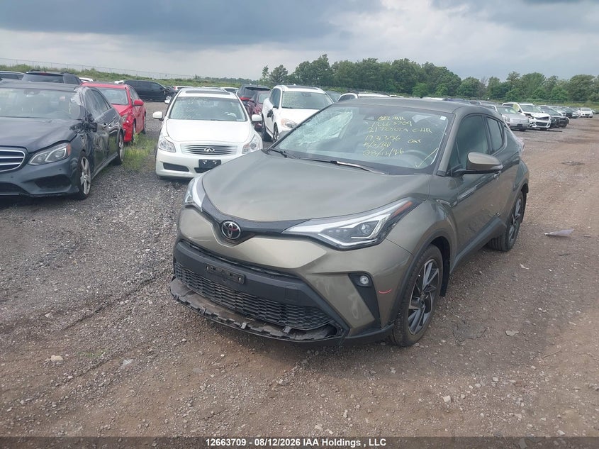 Vin: jtnkhmbx7m1123356, lot: 3066210, toyota c-hr 20212