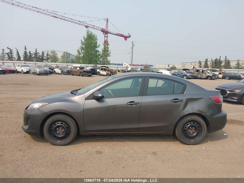 2013 MAZDA 3 SEDAN 2.0L I-4 DI, DOHC, VVT, 155HP