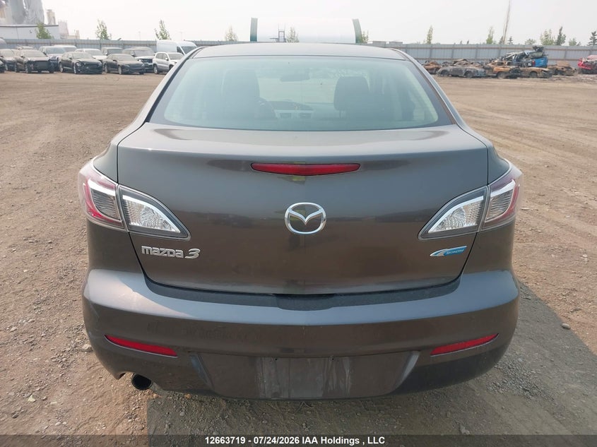 2013 MAZDA 3 SEDAN 2.0L I-4 DI, DOHC, VVT, 155HP