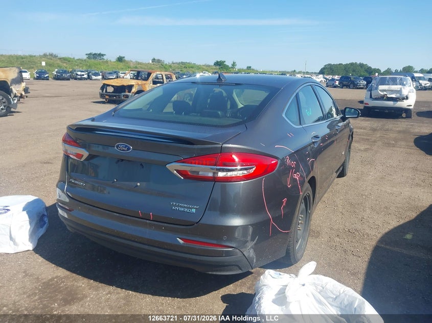 Vin: 3fa6p0ru9kr277380, lot: 3066222, ford fusion 20194