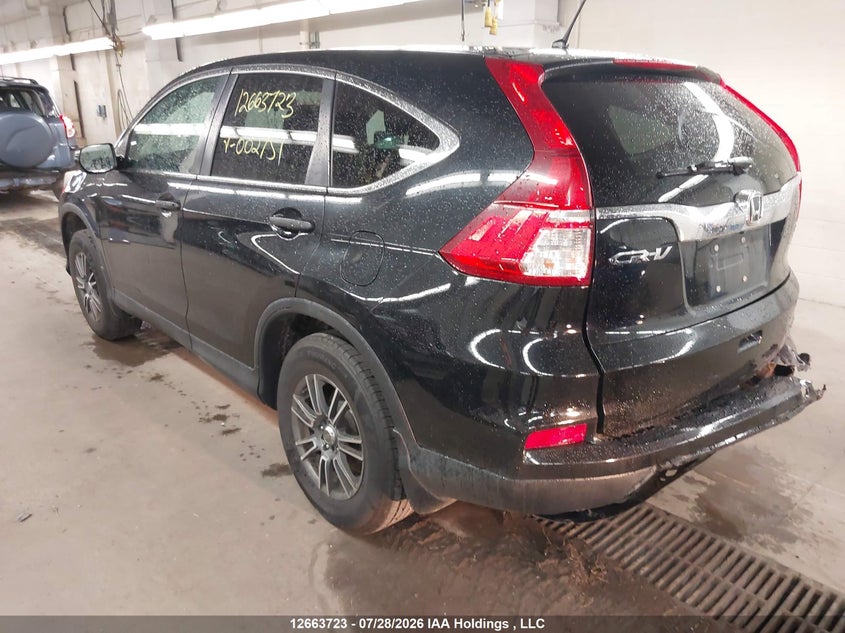 Vin: 2hkrm3h3xfh002751, lot: 3066224, honda cr-v lx 20153