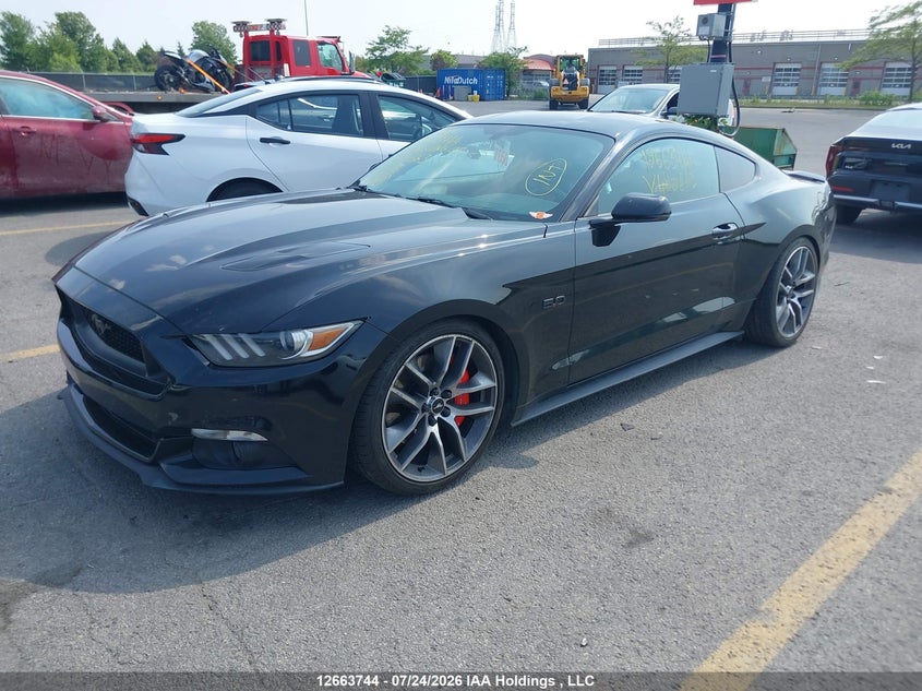Vin: 1fa6p8cf1f5420663, lot: 3066245, ford mustang gt 20152