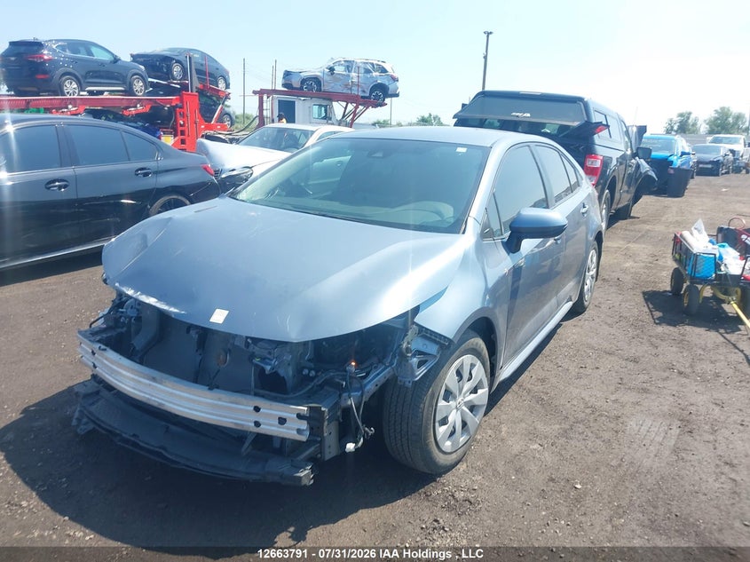 2022 Toyota Corolla, Front, IAAI, VIN 5YFBPMBEXNP305426 — photo 2