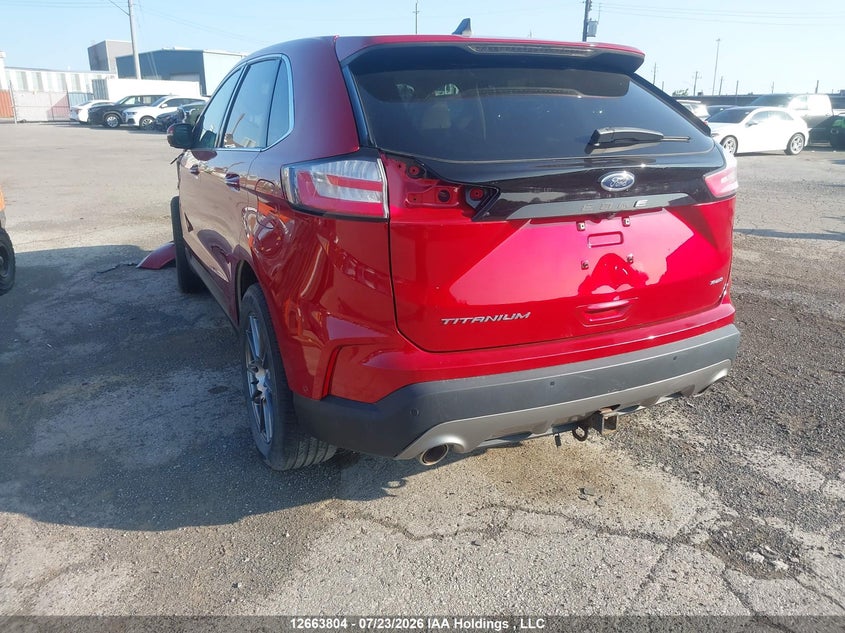 Vin: 2fmpk4k97mba32231, lot: 3066306, ford edge titanium 20213