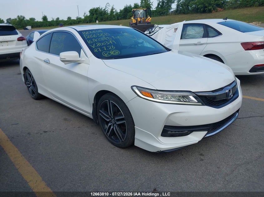 Vin: 1hgct2a92ga800379, lot: 3066312, honda accord touring 2016 img_1