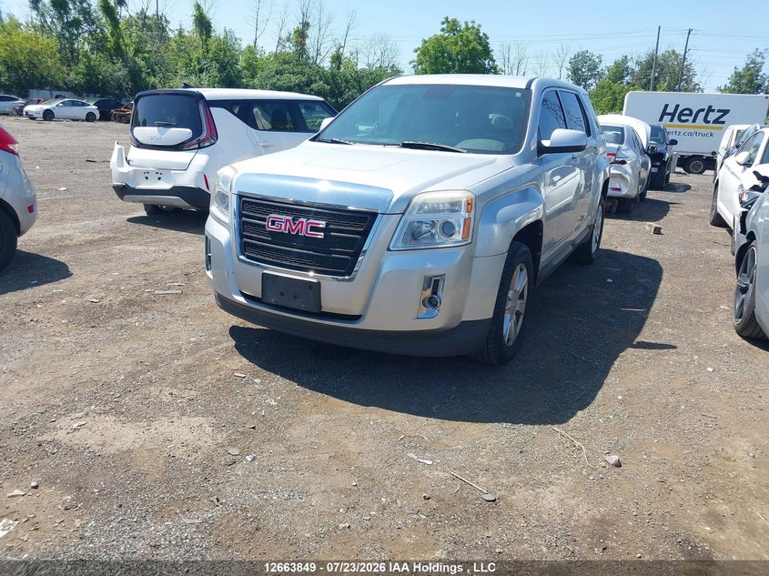 2012 GMC Terrain, Правый бок, IAAI, VIN 2GKFLREK6C6136049 — фото 2