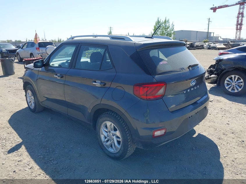 Vin: kmhrc8a35pu271107, lot: 3066353, hyundai venue preferred 20233