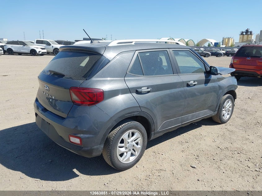 Vin: kmhrc8a35pu271107, lot: 3066353, hyundai venue preferred 20234