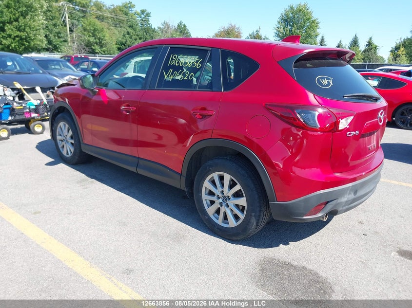 Vin: jm3ke2cy1e0406620, lot: 3066359, mazda cx-5 touring 20143
