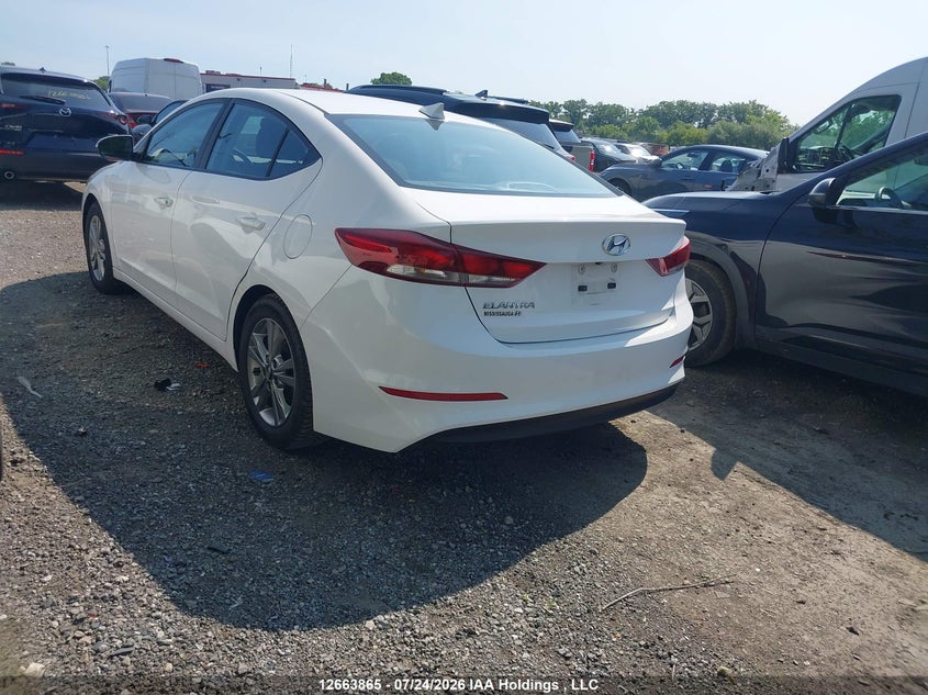 Vin: kmhd84lf5ju478115, lot: 3066369, hyundai elantra sel/value/limited 20183