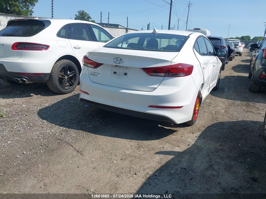 Vin: kmhd84lf5ju478115, lot: 3066369, hyundai elantra sel/value/limited 20184