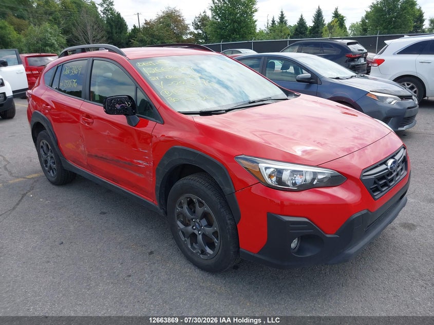 Vin: jf2gthsc0mh333576, lot: 3066373, subaru crosstrek sport 2021 img_1