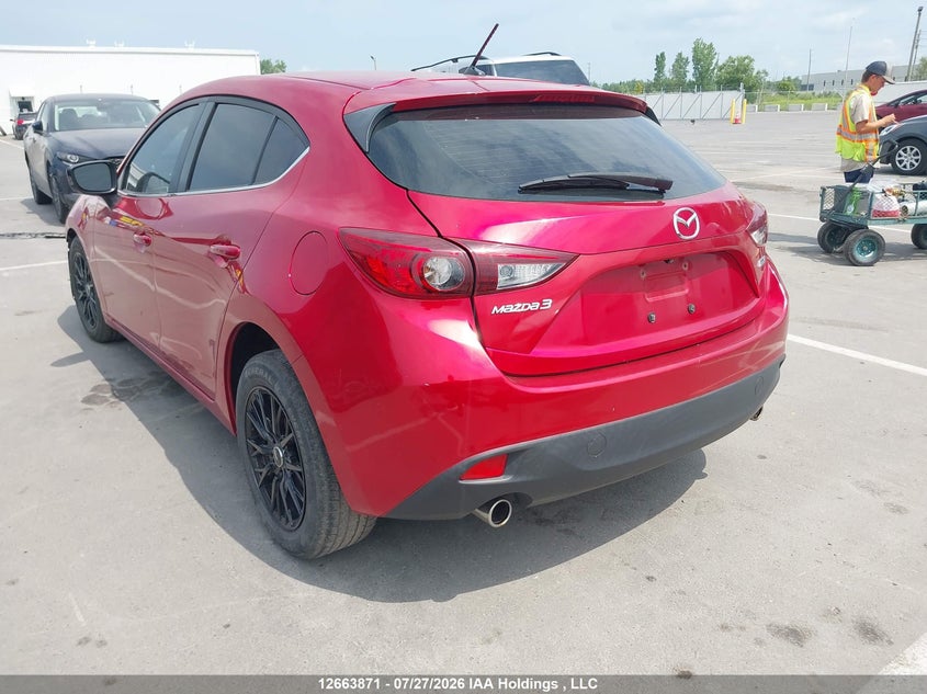 Vin: 3mzbm1l73gm303161, lot: 3066375, mazda 3 20163