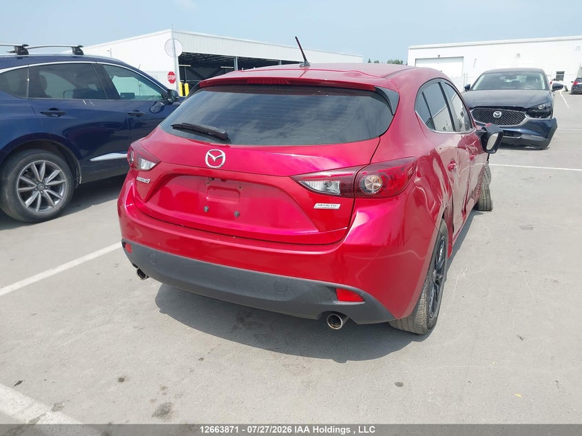Vin: 3mzbm1l73gm303161, lot: 3066375, mazda 3 20164