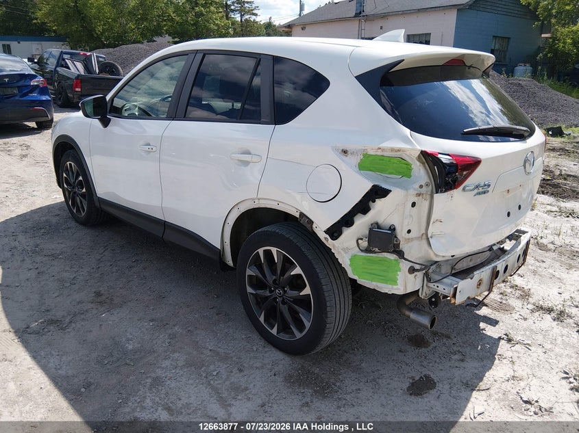 Vin: jm3ke4dy1g0796194, lot: 3066381, mazda cx-5 gt 20163