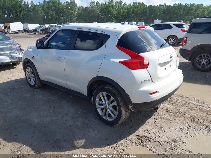Vin: jn8af5mr6dt200981, lot: 3066386, nissan juke s/sv/sl 20133