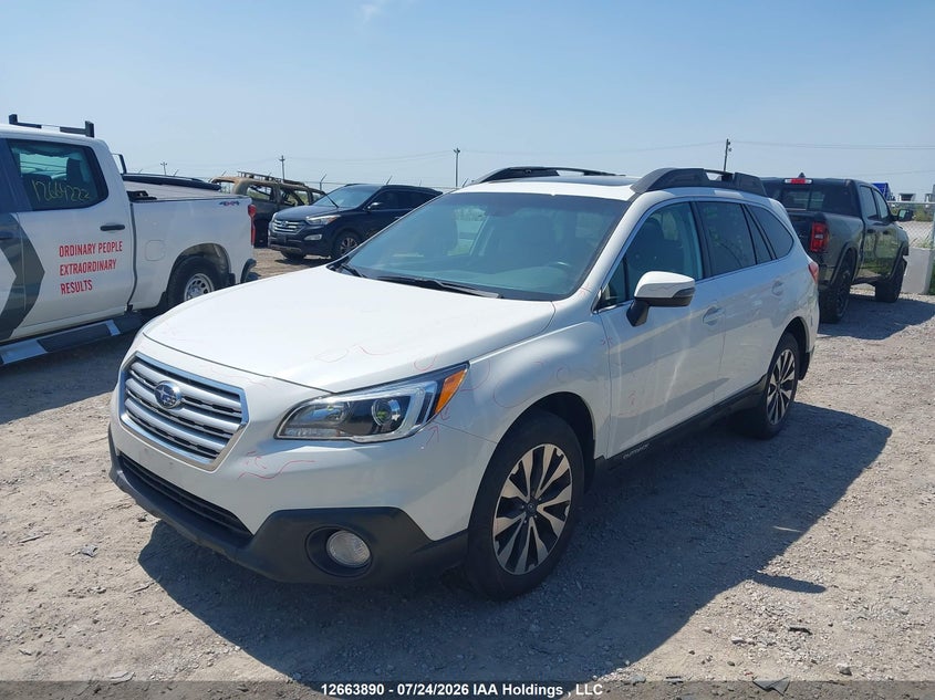 2015 Subaru Outback, Удар сзади, IAAI, VIN 4S4BSFNC8F3354215 — фото 2