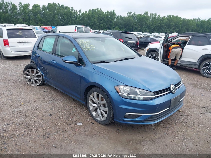 Vin: 3vwg57au7mm010485, lot: 3066402, volkswagen golf 2021 img_1