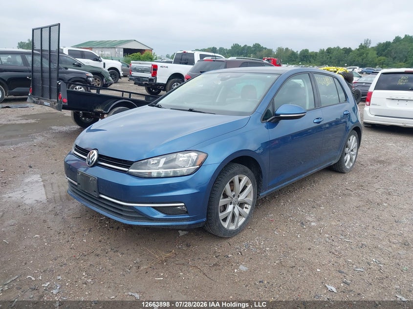 Vin: 3vwg57au7mm010485, lot: 3066402, volkswagen golf 20212
