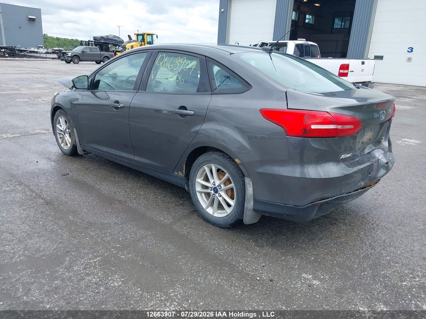 Vin: 1fadp3f22fl320506, lot: 3066411, ford focus se 20153