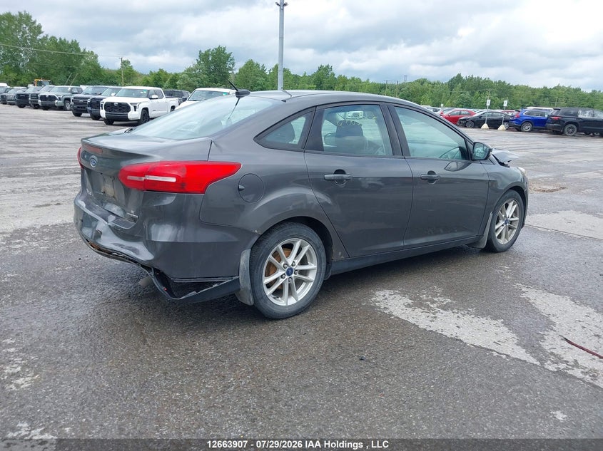 Vin: 1fadp3f22fl320506, lot: 3066411, ford focus se 20154