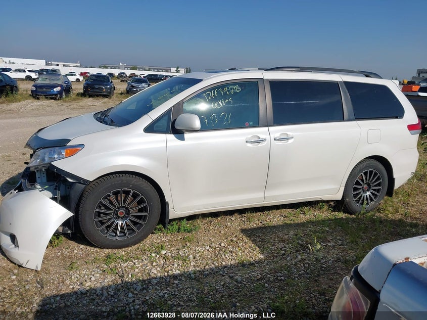 2011 TOYOTA SIENNA VAN 3.5L V-6 DOHC, VVT, 266HP