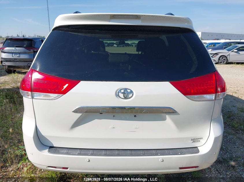 2011 TOYOTA SIENNA VAN 3.5L V-6 DOHC, VVT, 266HP